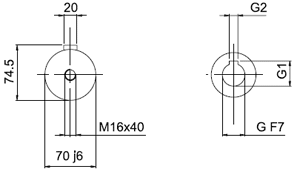 Чертеж 7.3 Мотор-редукторы MNHL 70